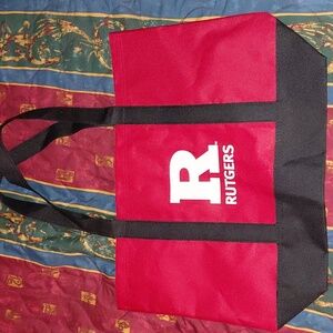 Rutgers University Tote Bag Standard Rare Merchandise Collectors Original Newark